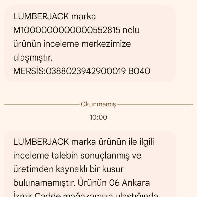 Lumberjack Üç Haftada Yani Açılan Terlik