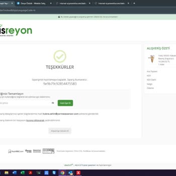 Genisreyon.com Hasarlı Gelen Ürün