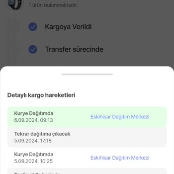 Hepsijet Dağıtım Yapmıyor. Ayrıca Diğer Ürünüm Kayıp