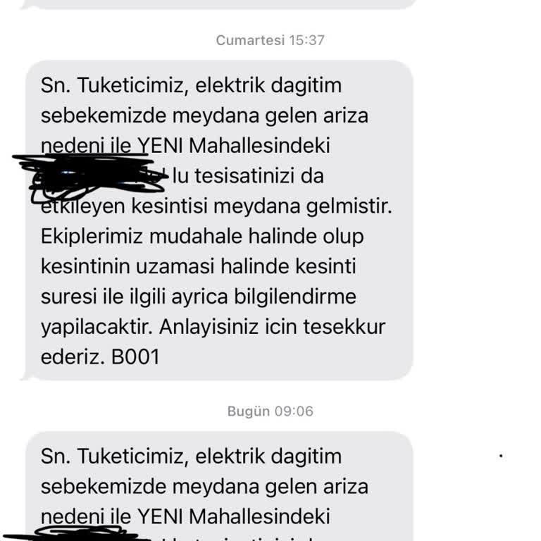 VEPSAŞ Sürekli Elektrik Kesintisi