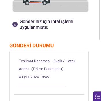 Hepsijet Kargomu Geri Gönderdi