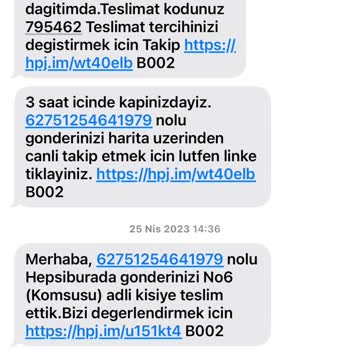 Hepsijet Kargomu Geri Gönderdi