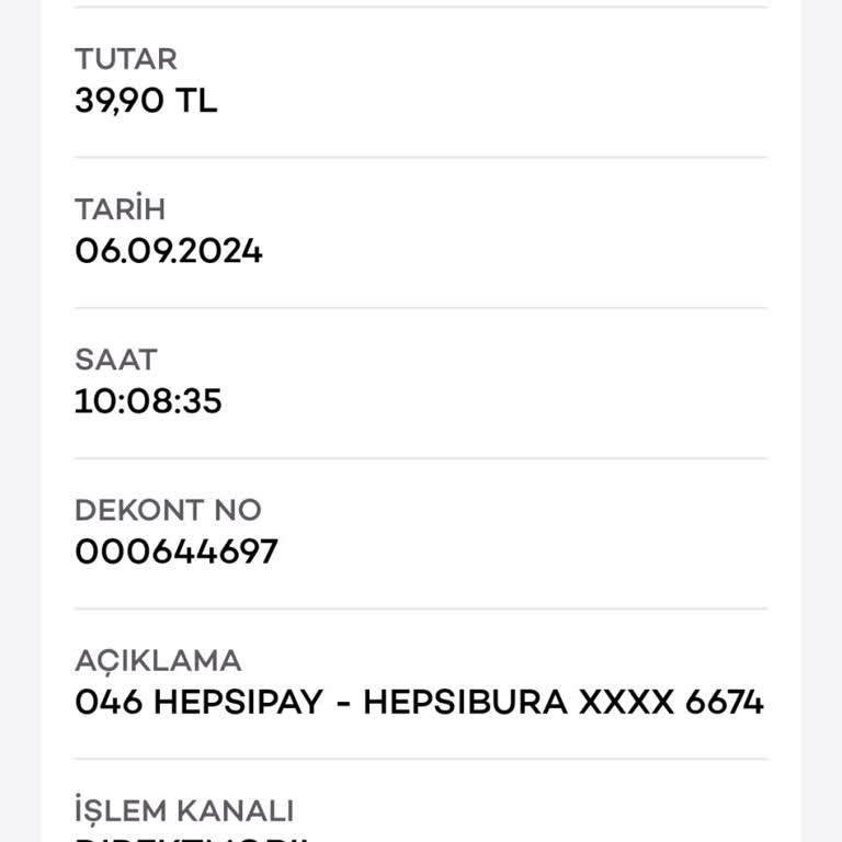 Hepsipay İzinsiz Para Çekti