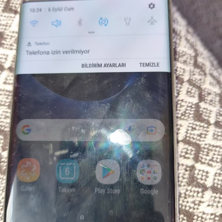 Samsung S7 Edge Telefona İzin Verilmiyor Hatası
