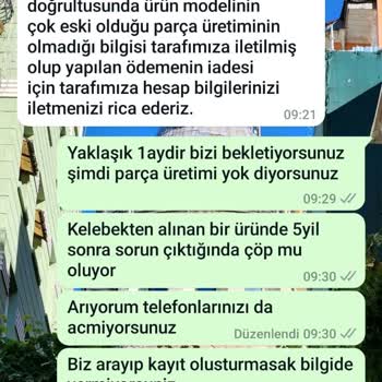 Kelebek Mobilya Avrupa Bölge Yetkili Servis