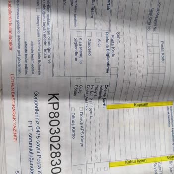 PTT Kargo Canı İsterse Dağıtıma Çıkacak Galiba