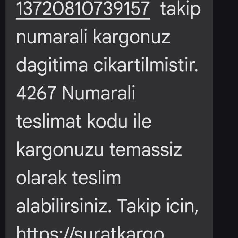Milas Sürat Kargo İş Yapmıyor