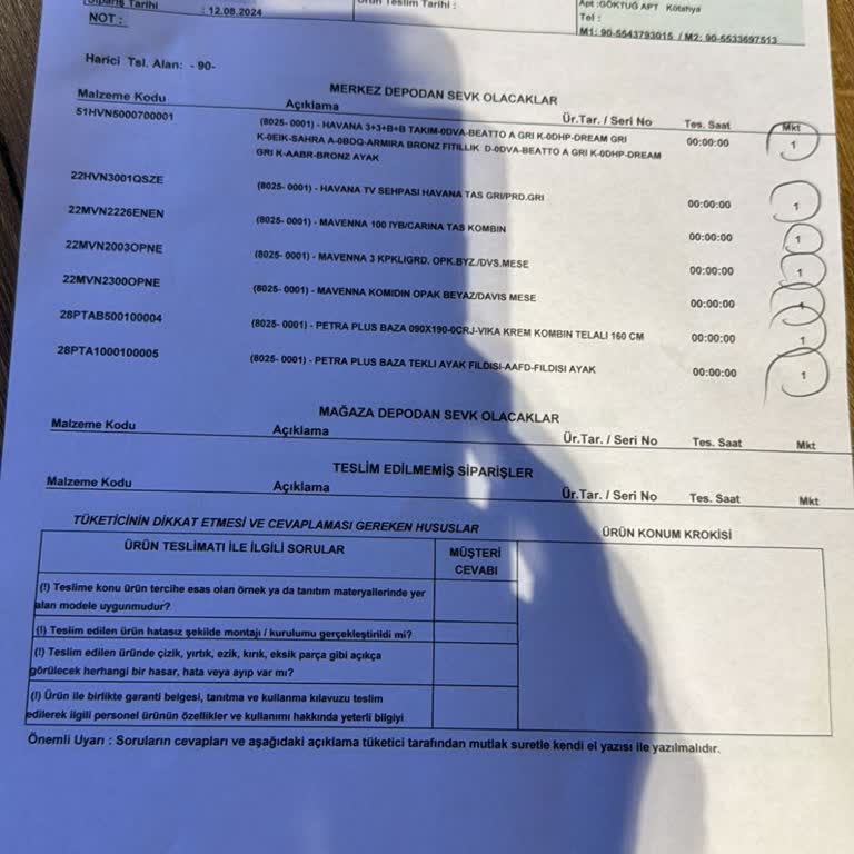 Bellona Kütahya Aksu Mobilya Mağaza Mağduriyeti