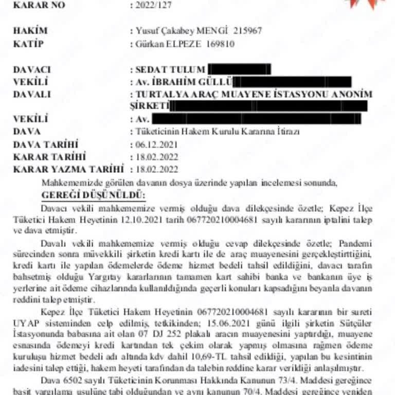 Tüvtürk Kredi Kartı İle Ödemede Ek Ücret Talep Ediyor