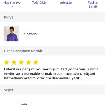 Getir Sipariş Hizmetinde Yaşanan Sorunlar