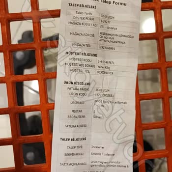 Civil Mağazacılık Baby Force Yürüteçte Esnek Kumaş Problemi