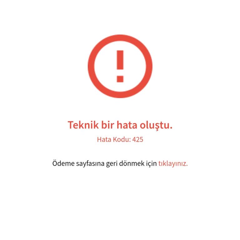 Media Markt Hata Kodu 425
