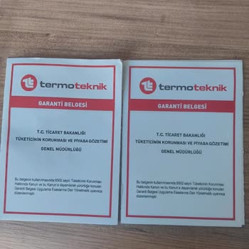 Termo Teknik A. Ş Verdiği Garantinin Arkasında Durmuyor.
