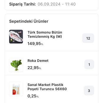 Migros Sanal Market Sipariş İptali