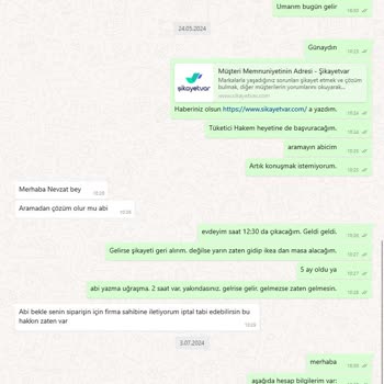 Zao Mobilyadan Sipariş Verdim Ne Masa Geldi Ne Para İade.