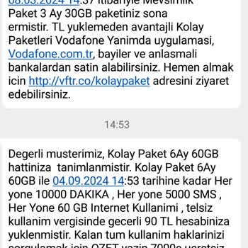 Vodafone'un Yetkisiz Ücretlendirme ve Yetersiz Müşteri Hizmeti