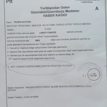 MyHeritage Gümrükte Takılan DNA Paketi