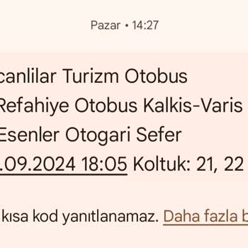 Öz Erzincanlılar Turizm Öz Erzincanlılar Fiyat Değişikliği