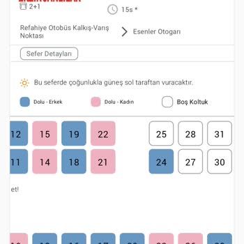 Öz Erzincanlılar Turizm Öz Erzincanlılar Fiyat Değişikliği
