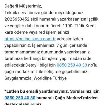 Ingenico 5000F Yazar Kasa Sorunları Ve Garanti Süreci