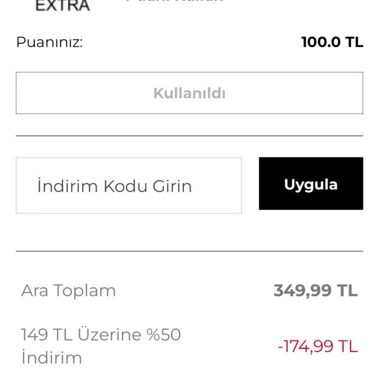 Flormar Extra 100 TL Kupon Kullanılmıyor