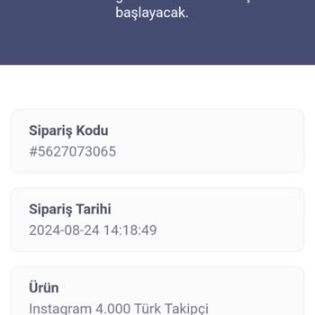 Sosyalmarka.com'dan Şikayetçiyim Instagram Takipçilerim Gelmedi