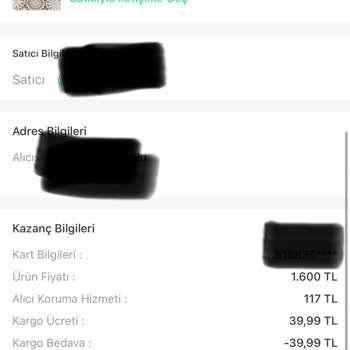 Dolap Kaybolan Üründe Hizmet Bedeli Vermiyor