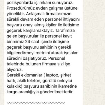 Linay Çağrı Merkezi İş Başvurusu Sürecinde Yaşanan Güvenlik Endişeleri