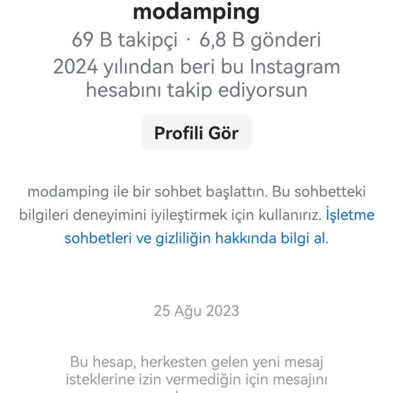 Modamping Eksik Ürün Ve İletişim Sorunları