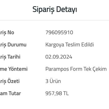 Civil Mağazacılık Siparişimi Kargoya Vermeyi Unutmuşlar Galiba