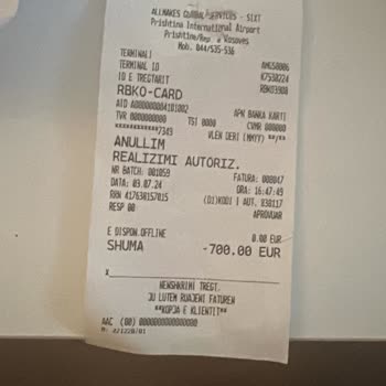 Sixt Pristina Airport Car Rental - Deposit Not Refunded After Extension