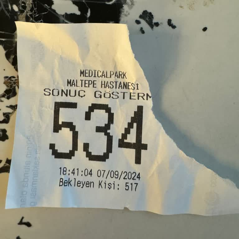 Medical Park Hastanesi Maltepe Özel Hastanesi Acil Servis Deneyimi
