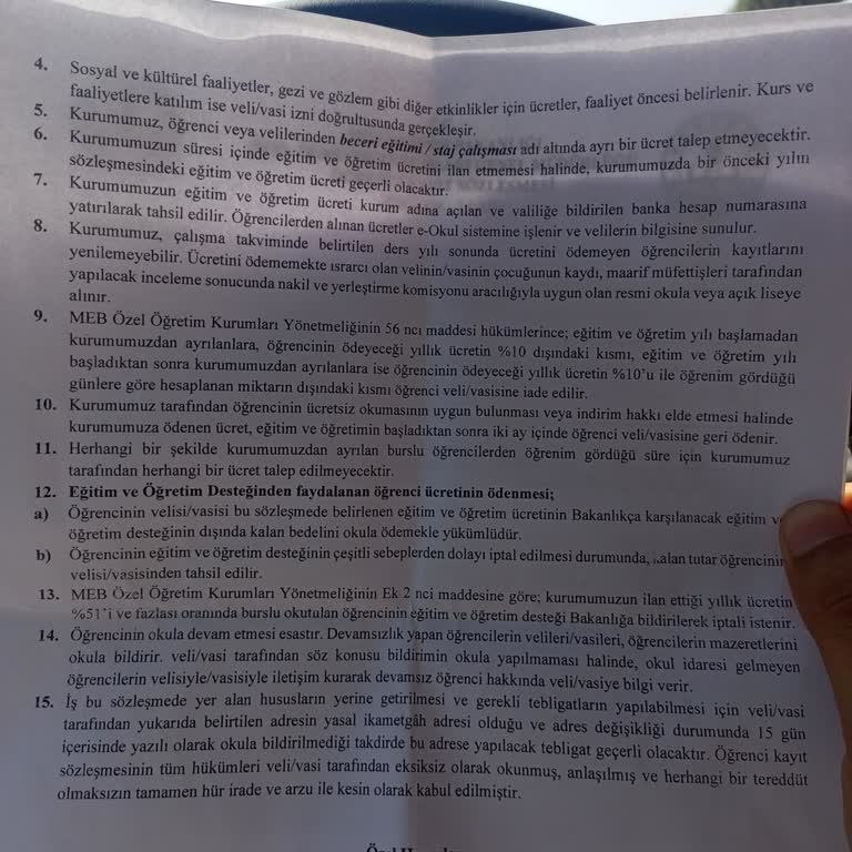 Milli Eğitim Bakanlığı Özlüce Zihin Açan Okullarında Oryantasyon Süreci Ve Sözleşme Sorunu