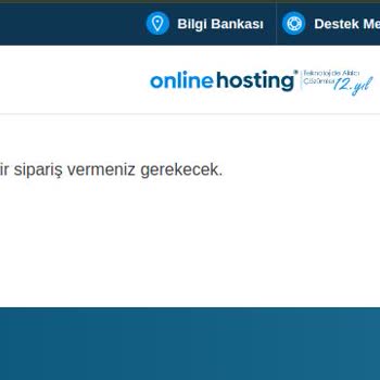 Onlinehosting.com.tr Olumsuz Canlı Destek Deneyimi Ve Hesabımın Haksız Şekilde Kapatılması