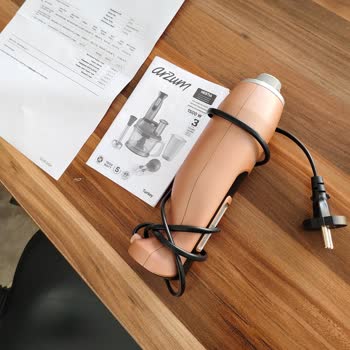 Arzum AR1103 Blender Seti İle İlk Kullanımda Sorun Yaşadık