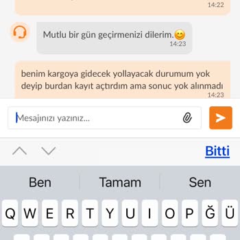 Trendyol İade Kargomu Evden Almıyor