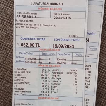 İSKİ Su Faturam Fazla Geldi