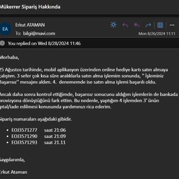 Mavi Jeans Müşteri Hizmetleri İlgisizliği