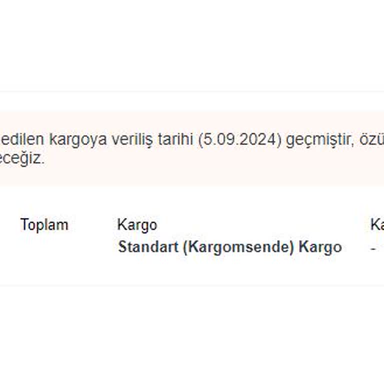 Sosyopix Kargo Sürecindeki Gecikme Ve Call Center Problemi