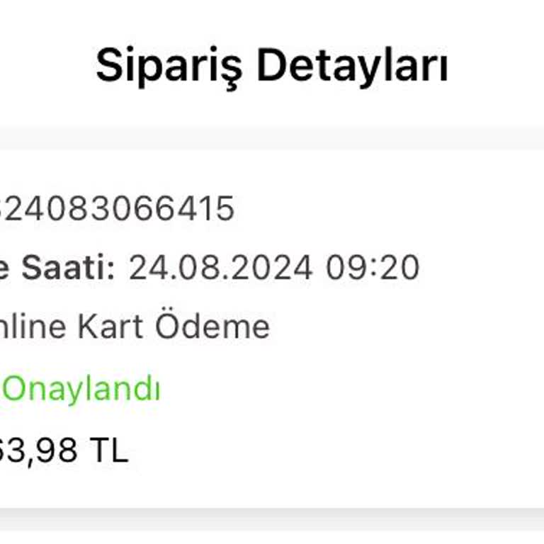 Eyyo Atelier 2 Haftadır Siparişim Onaylandı Gözüküyor