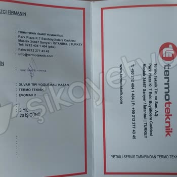 Termo Teknik A. Ş. Ürün Garanti Fiyaskosu