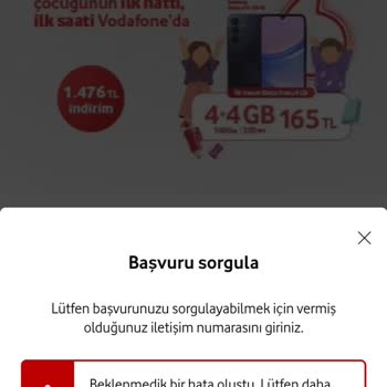 Vodafone Dijital Kurye ve Bayi Hizmetlerinde Yaşanan Sorunlar