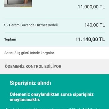 Sahibinden Param Güvende Sistemi İle Yaşadığım Sorun Ve İletişim Problemi
