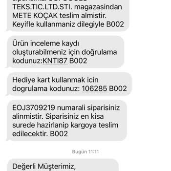 Mavi Üyelik Ve Çek İadesi