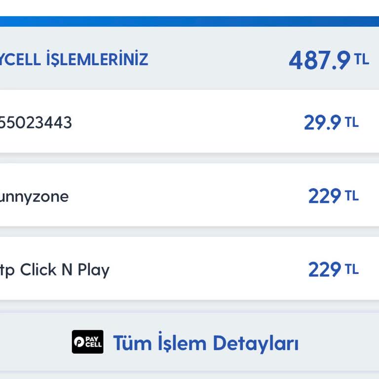 Bilgim Dışında Yapılan Paycell Ödemesi