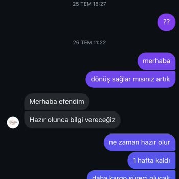 Frezyabukett (Instagram) Gelin Çiçeğimiz Gelmedi