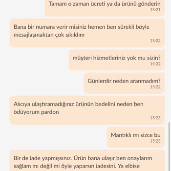 Dolap Sattığım Ürünümü Kaybetti