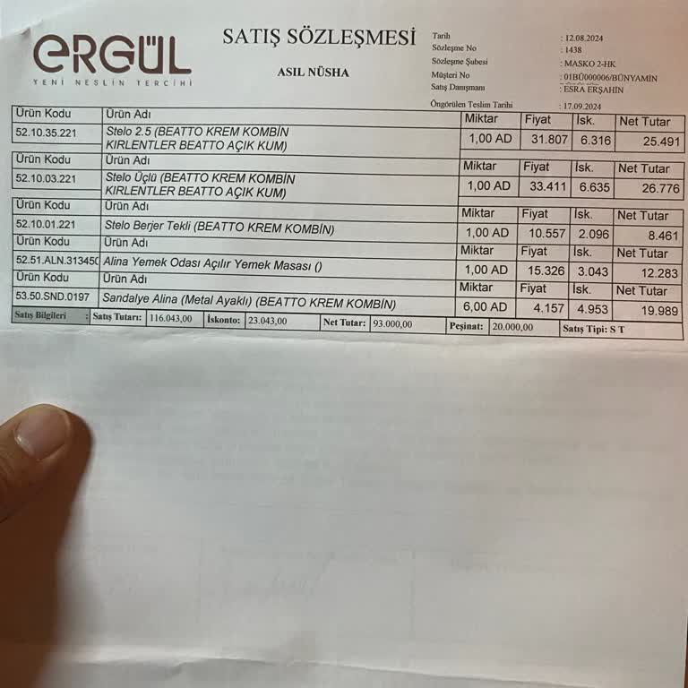 Ergül Mobilya Pişmanlıktır. Ben Yandım Siz Yanmayı