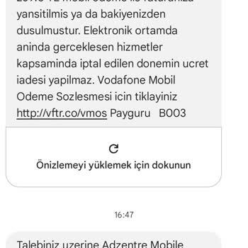 Vodafone Faturasında Beklenmedik Artış ve Müşteri Hizmetleri Sorunu