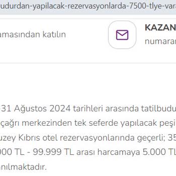 YapıKredi-Tatilbudur.com Kampanyası: 2500TL Yi Vermiyor